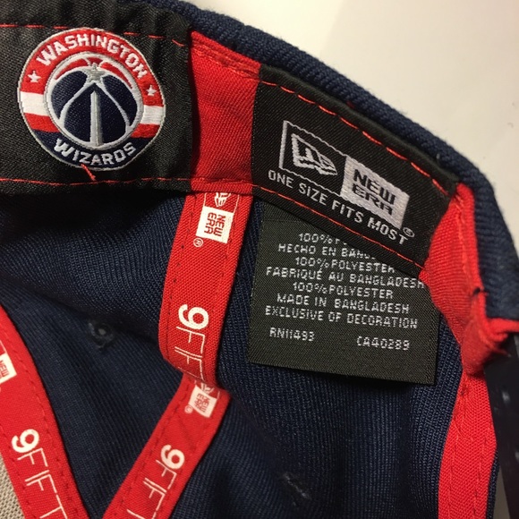 Washington Wizards New-Era 9Fifty SnapBack Hat - Picture 6 of 8